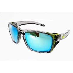 Okulary rowerowe Julbo Shield M Polar 4 Hd. Czarne okulary przeciwsłoneczne męskie JULBO, bez wzorów, z polaru, sportowe. W wyprzedaży za 713.55 zł.