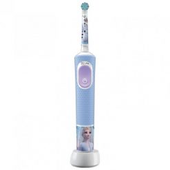 Szczoteczka rotacyjna Oral-B Vitality Pro D103 Kids 3+ Frozen błękitny. Niebieskie szczoteczki elektryczne ORAL-B. Za 109.90 zł.
