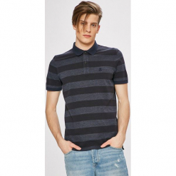 Selected - Polo. Niebieskie koszulki polo męskie Selected, l, bez wzorów, z bawełny, bez kołnierzyka, bez ramiączek. W wyprzedaży za 69.90 zł.