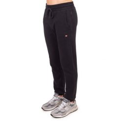 Spodnie Napapijri Malis Blu Marine. Czarne spodnie dresowe męskie Napapijri, bez wzorów, z dresówki. Za 329.99 zł.