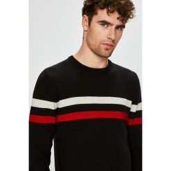 Wrangler - Sweter. Czarne swetry męskie Wrangler. Za 269.90 zł.