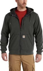 Carhartt Bluza Carhartt Wind Fighter Sweatshirt Peat. Bluzy nierozpinane męskie Carhartt, m, bez wzorów, bez ramiączek, bez kaptura. Za 409.17 zł.