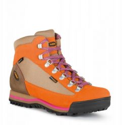 Buty trekkingowe męskie Aku U'S ULTRA LIGHT GTX, beige/ orange, 37.5. Brązowe buty trekkingowe męskie Aku, bez wzorów, bez zapięcia. Za 646.84 zł.