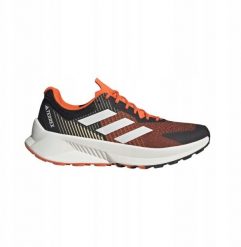 Buty do biegania męskie adidas TERREX Soulstride Flow - black/white/orange. Białe buty do biegania męskie ADIDAS, bez wzorów, bez zapięcia, do biegania, adidas terrex. Za 570.60 zł.