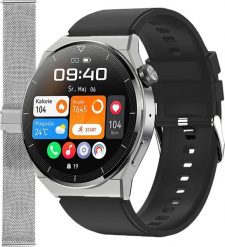 Smartwatch Enter SAT.111.534.1411-SET Czarny. Czarne zegarki smartwatch Enter. Za 299.00 zł.