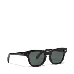 Okulary przeciwsłoneczne Ray-Ban. Czarne okulary przeciwsłoneczne męskie Ray-Ban, bez wzorów. Za 239.99 zł.