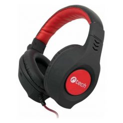 C-Tech Słuchawki Nemesis v2 (Ghs-14r), Czarno-Czerwone. Słuchawki nauszne marki C-Tech. Za 55.00 zł.