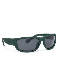 Okulary przeciwsłoneczne Polaroid. Zielone okulary przeciwsłoneczne męskie Polaroid, bez wzorów. Za 199.99 zł.