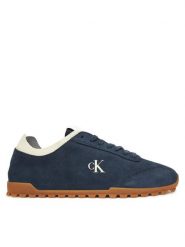 Calvin Klein Jeans Sneakersy Low Profile Runner Su YM0YM01288 Granatowy. Niebieskie buty sportowe na co dzień męskie Calvin Klein Jeans, m, bez wzorów, z jeansu, bez ramiączek, bez kaptura. Za 339.99 zł.