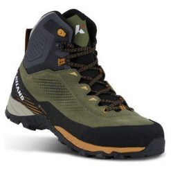 Buty trekkingowe Kayland Vision GTX. Brązowe buty zimowe męskie Kayland, bez wzorów, sportowe, bez obcasa, bez zapięcia. W wyprzedaży za 669.50 zł.