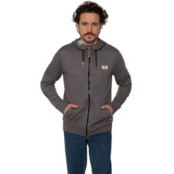 Bluza z kapturem i zamkiem błyskawicznym Protest Nxgoxfordy. Szare bluzy rozpinane męskie Protest, m, bez wzorów, z kapturem. W wyprzedaży za 269.90 zł.