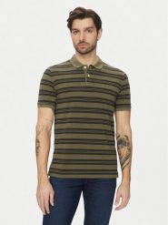 Marc O'Polo Polo 522 2068 53040 Zielony Regular Fit. Zielone koszulki polo męskie Marc O'Polo, l, bez wzorów, z bawełny, bez kołnierzyka, bez ramiączek. Za 199.99 zł.