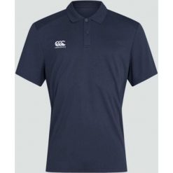 Polo Canterbury Club Dry. Niebieskie koszulki polo męskie CANTERBURY, m, bez wzorów, bez kołnierzyka, bez ramiączek. Za 233.00 zł.