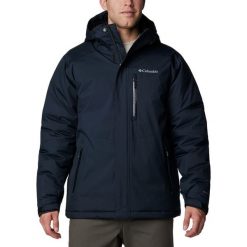 Kurtka puchowa męska Columbia Oak Harbor II Insulated. Czarne kurtki męskie Columbia, l, bez wzorów, z puchu, sportowe, bez ramiączek, bez kaptura. Za 699.99 zł.