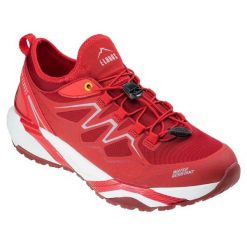 Męskie Wodoodporne Buty Turystyczne Ebro. Białe buty trekkingowe męskie ELBRUS, bez wzorów, sportowe, bez obcasa, bez zapięcia. Za 439.99 zł.