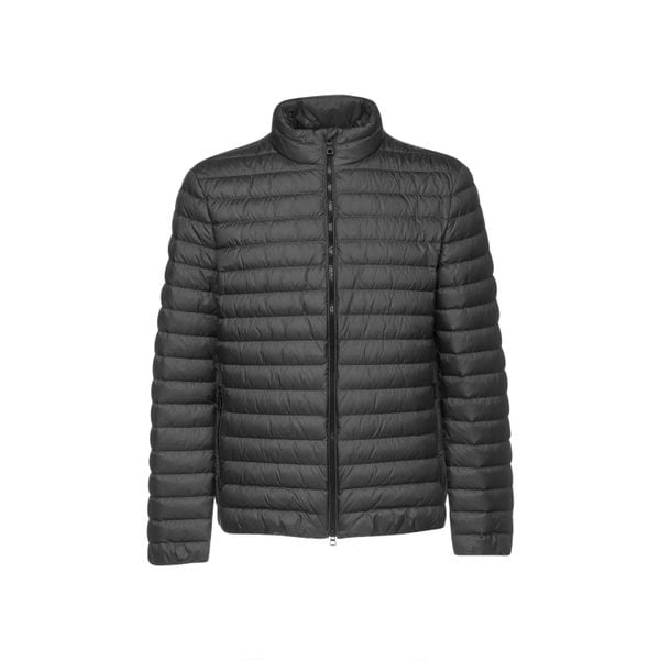 Kurtka puchowa z zamkiem Geox Dereck. Czarne kurtki męskie Geox, na zimę, m, bez wzorów, z puchu, bez ramiączek, bez kaptura. W wyprzedaży za 617.00 zł.