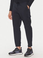BOSS Spodnie materiałowe T_Urbanex-CargoLight 50508339 Granatowy Tapered Fit. Niebieskie spodnie na co dzień męskie Boss, bez wzorów, z materiału. Za 699.99 zł.