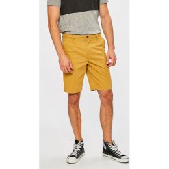 Quiksilver - Szorty. Szare szorty męskie Quiksilver, z bawełny, casualowe. W wyprzedaży za 159.90 zł.