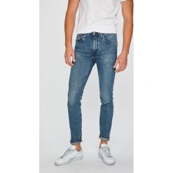 Levi's - Jeansy 512. Brązowe jeansy męskie Levi's, z bawełny. Za 399.90 zł.