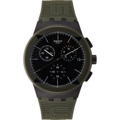 Swatch XDISTRICT Zegarek chronograficzny green. Zegarki męskie marki Swatch. Za 439.00 zł.