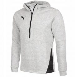 Męska bluza z kapturem suwakiem szara PUMA TEAMFINAL 21 CASUALS HOODY. Szare bluzy z kapturem męskie Puma, m, bez wzorów, z kapturem. Za 159.00 zł.