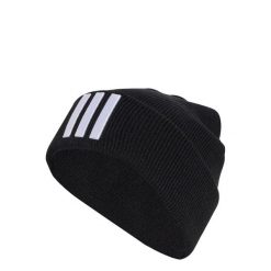 Czapka 3-Stripes. Białe czapki męskie ADIDAS, bez wzorów, z dzianiny, klasyczne. W wyprzedaży za 70.85 zł.