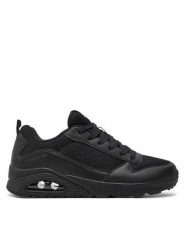 Skechers Sneakersy Fastime 237016/BBK Czarny. Czarne buty sportowe na co dzień męskie Skechers, m, bez wzorów, ze skóry, bez ramiączek, bez kaptura. Za 249.99 zł.