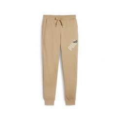 Puma Spodnie Power Graphic Tr Cl 67893683. Brązowe spodnie dresowe męskie Puma, bez wzorów, z dresówki. Za 152.99 zł.