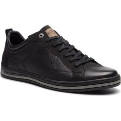 Półbuty Lasocki for men MI07-C308-347-02. Czarne eleganckie półbuty męskie Lasocki For Men, z nubiku, bez obcasa, bez zapięcia. Za 179.99 zł.