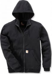 Carhartt Bluza Carhartt Wind Fighter Sweatshirt Black. Czarne bluzy nierozpinane męskie Carhartt, m, bez wzorów, bez ramiączek, bez kaptura. Za 409.17 zł.
