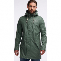 Parka przeciwdeszczowa w kolorze khaki. Brązowe parki męskie Schmuddelwedda. W wyprzedaży za 347.95 zł.