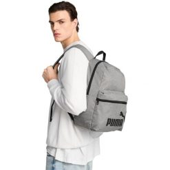 Plecak Puma Phase Backpack Iii 22L, Dla obu płci. Szare plecaki męskie Puma, bez wzorów, z poliesteru. Za 190.00 zł.