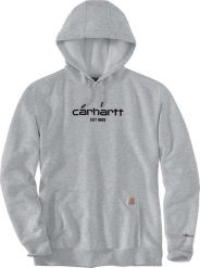 Carhartt Bluza Carhartt Force Lightweight Logo Asphalt. Bluzy nierozpinane męskie Carhartt, m, bez wzorów, bez ramiączek, bez kaptura. Za 273.04 zł.