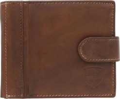 Peterson Skórzany męski portfel Peterson PTN N008L-PCA NoSize. Portfele męskie Peterson, bez wzorów. Za 181.93 zł.