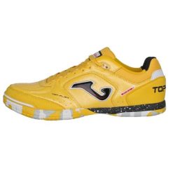 Męskie Skórzane Buty Treningowe Top Flex 2428. Białe buty trekkingowe męskie Joma, bez wzorów, bez zapięcia, trekkingowe. Za 362.99 zł.