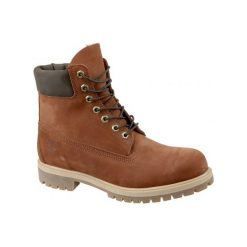 Timberland 6 Premium Boot a1lxu 46 Brązowe. Brązowe buty trekkingowe męskie Timberland, z nubiku. W wyprzedaży za 699.99 zł.