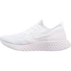 Nike Performance EPIC REACT FLYKNIT Obuwie do biegania treningowe true white/white/pure platinum. Buty do biegania męskie marki Nike Performance. Za 629.00 zł.