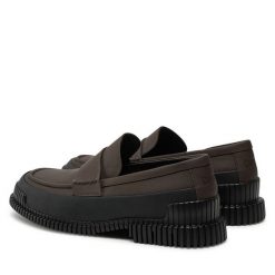 Półbuty Camper. Brązowe eleganckie półbuty męskie Camper, wizytowe, bez obcasa, bez zapięcia. Za 569.99 zł.
