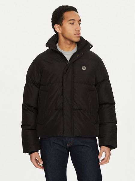 Just Cavalli Kurtka zimowa 77OASD22 Czarny Regular Fit. Czarne kurtki męskie Just Cavalli, na zimę, m, bez wzorów, z syntetyku, bez ramiączek, bez kaptura. Za 1,669.00 zł.