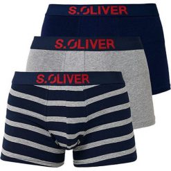 S.Oliver Zestaw bokserki męskie 26.899.97.4255.16B8 Navy Uni & Stripe s ( XXL). Niebieskie bokserki męskie S.Oliver, m, bez wzorów, z gumy. W wyprzedaży za 102.00 zł.