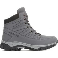 Szare Trapery Indestructible. Buty zimowe męskie marki Born2be. Za 139.99 zł.