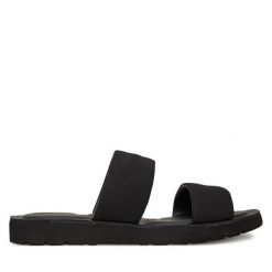 Klapki Calvin Klein. Czarne klapki i japonki męskie Calvin Klein, bez wzorów. Za 229.99 zł.