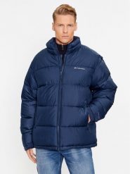 Columbia Kurtka zimowa Pike Lake™ II Jacket Niebieski Regular Fit. Niebieskie kurtki męskie Columbia, na zimę, l, bez wzorów, z syntetyku, bez ramiączek, bez kaptura. Za 459.99 zł.