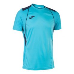 Jersey Joma Championship VII. Niebieskie t-shirty sportowe męskie Joma, m, bez wzorów, z jersey, sportowe, bez ramiączek. Za 139.99 zł.