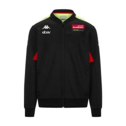 Bluza dresowa Kappa Atrisomone VR46. Czarne bluzy nierozpinane męskie Kappa, bez wzorów, z dresówki, sportowe, bez ramiączek, bez kaptura. W wyprzedaży za 316.50 zł.