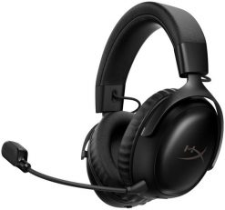 HyperX Cloud III S Wireless czarny. Czarne słuchawki bluetooth HYPERX. Za 549.00 zł.