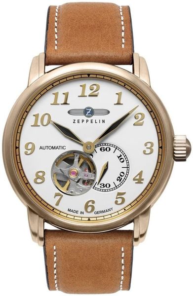Zegarek męski Zeppelin 76641 brązowy. Brązowe zegarki męskie Zeppelin. Za 1,580.00 zł.