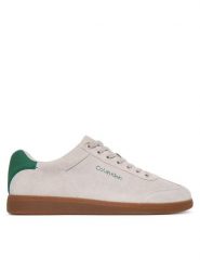Calvin Klein Sneakersy Low Cupsole Laceup Su HM0HM01946 Beżowy. Brązowe buty sportowe na co dzień męskie Calvin Klein, m, bez wzorów, ze skóry, bez ramiączek, bez kaptura. Za 349.99 zł.