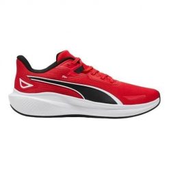 Buty do biegania męskie Puma Skyrocket Lite For All Time. Czerwone buty do biegania męskie Puma, bez wzorów, z gumy, bez zapięcia, do biegania. Za 421.00 zł.