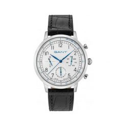 Gant Zegarek CALVERTON. Analogowe zegarki męskie Gant, ze skóry, szklane. Za 471.00 zł.